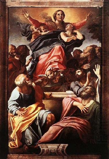 Assumption of the Virgin Mary, Annibale Carracci